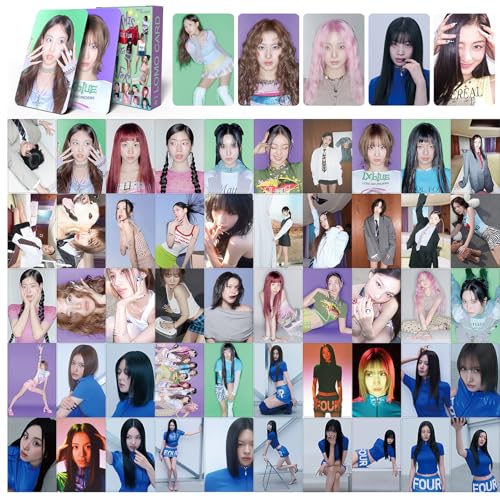 55-Piece Photo Card Set - Collectible Music Group Portrait Cards