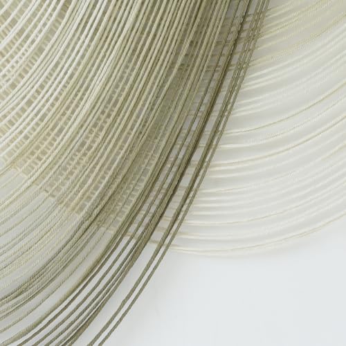Large Macrame Wall Hanging Tapestry - Moss Green Dip Dyed Ombre (57" x 39")
