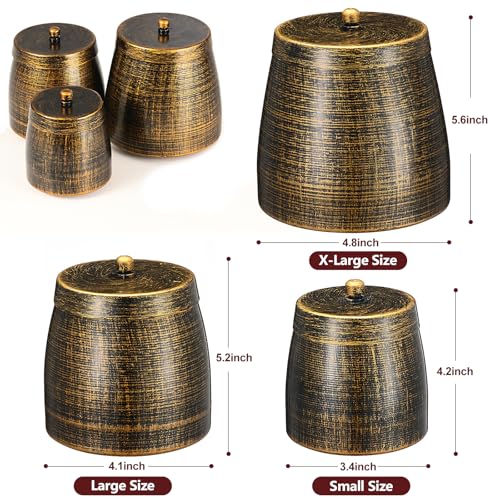 Large Windproof Cigar Ashtray with Lid for Patio and Home Decor