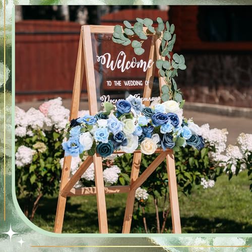 Artificial Wedding Flower Swag for Welcome Signs and Centerpieces