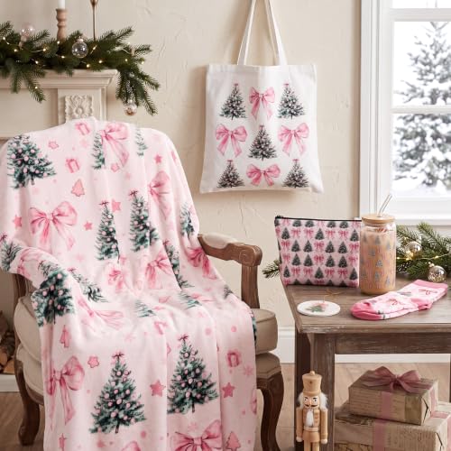 Cute Pink Coquette Bow Christmas Gift Set for Women - Variation: Cute