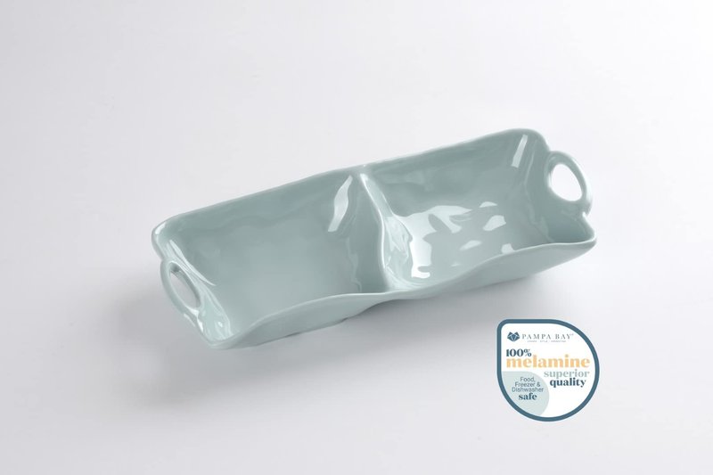 Pampa Bay Shatterproof Melamine 2 Section Server