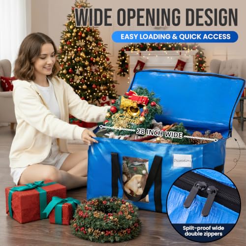 Extra Large Moving Bags with Zippers and Handles 93L Heavy Duty Totes