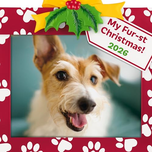 Hallmark Keepsake 2026 My Fur-st Christmas Photo Frame Ornament