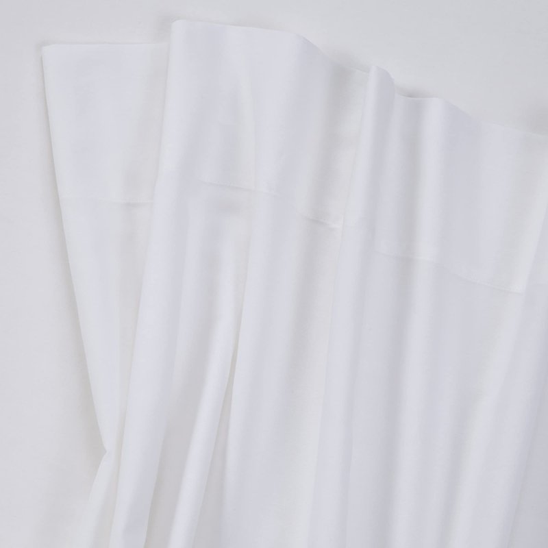 Southern Tide Cotton Twill Sheet Set – 100% Cotton, 300 Thread Count – Soft and Durable Sheets for Cozy, Everyday Luxury – Wrinkle-Resistant, Year-Round Comfort – Twin – White