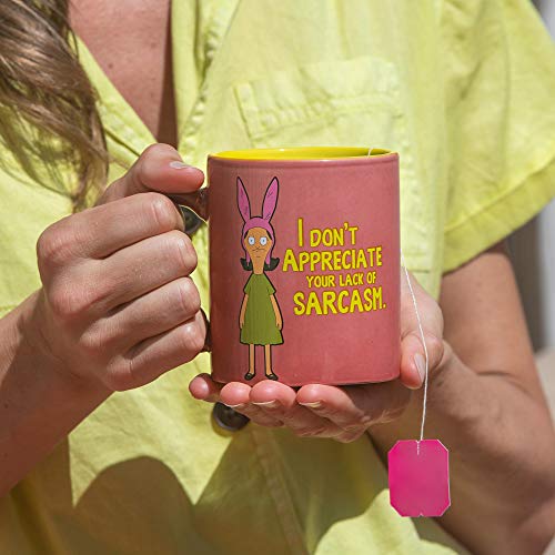 Bob's Burgers Louise Sarcasm Coffee Mug 12oz - Funny TV Show Gift