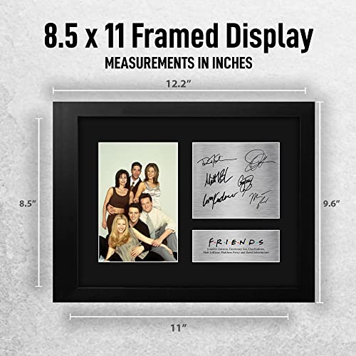 Framed Autograph Printed Photo Display - 8.5x11 Inch TV Show Memorabilia