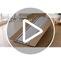 Full Length Floor Mirror with Stand – Shatter-Proof Leaning & Wall Mirror