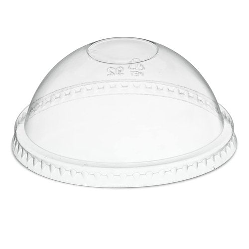 8 oz Clear Plastic Dessert Cups with Dome Lids No hole - 50 Sets Disposable Snack Bowls for Ice Cream, Parfait, Jello and Individual Desserts at Party, Fruit Cup with No Leaks