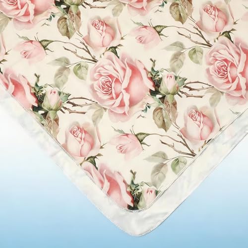Galabloomer Floral Newborn Swaddle Blanket & Matching Headband Set
