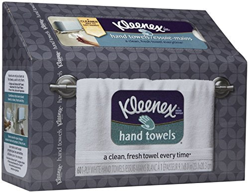 Disposable Paper Hand Towels - Unscented Cloth-Like Feel, 60 Ct (2 Pack)