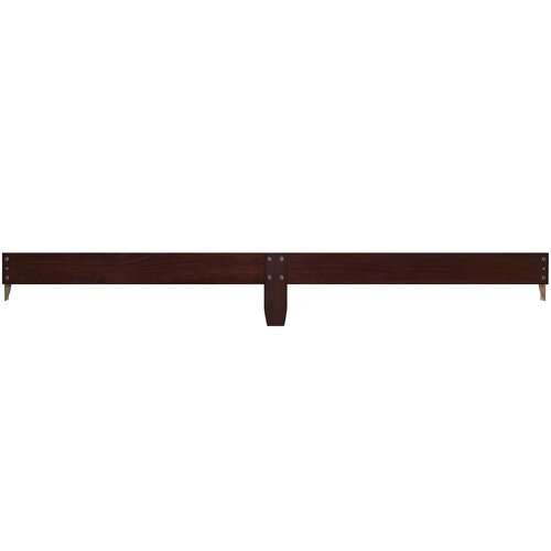 Dream On Me Mini Crib Bed Rail in Espresso, Converts Mini Cribs to Twin Size Beds, Solid Wood Construction