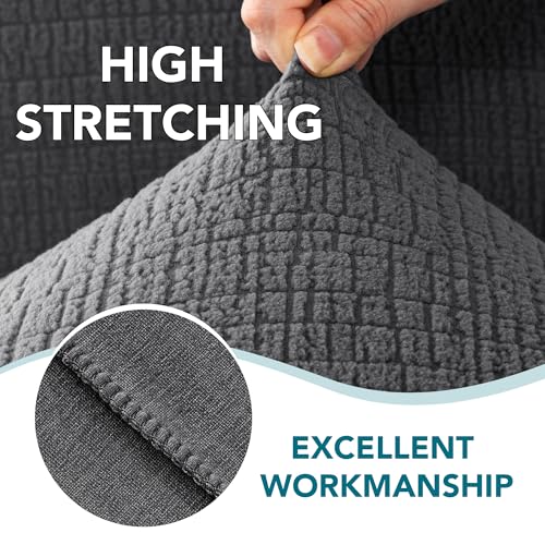 Queen Futon Mattress Cover - Machine Washable Zipper Design, Grey