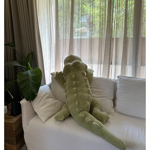 Alligator Plush Pillow, 67 inch Stuffed Animal, Home Decoration