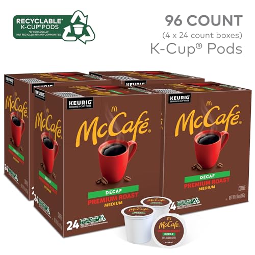 Decaf Medium Roast Coffee Single Serve Pods 96 Count