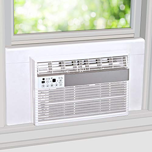 Window AC Unit Insulation Side Panels White 3-Piece Cover