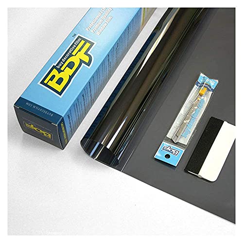 Daytime Privacy Window Film - Extra Dark Black, 36in x 12ft