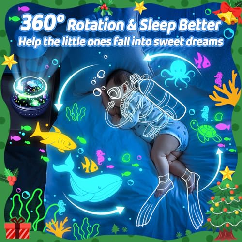 Kids Star Night Light Projector - 3 Themes, 93 Lighting Modes & Remote