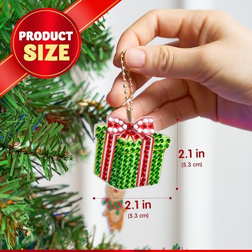 JOYIN 2026 Christmas Advent Calendar Gem Painting Kit – 24 Days of DIY Gem Art