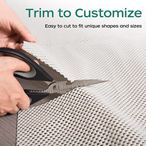 Non-Slip Rug Pad for Area Rugs, 2x3 Ft Extra Thick 0.1" Grip Underlay