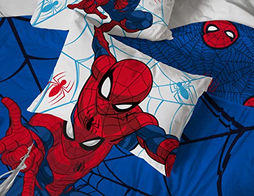 Kids Spider-Man 7-Piece Queen Bed in a Bag Bedding Set