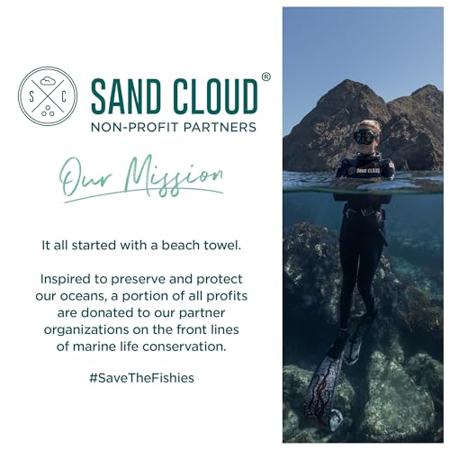 Organic Turkish Cotton Beach Towel - Sand-Resistant & Quick-Dry Blanket
