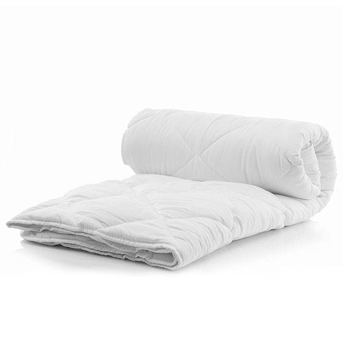 Continental Bedding Serenity Toddler Down Comforter 700 Fill Power White Down Duvet Insert 100% Cotton Shell White, 33x42