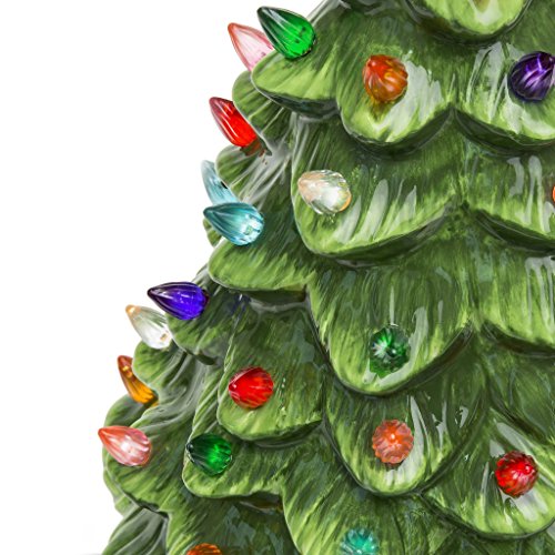 Ceramic Christmas Tree Replacement Lights - Medium Twist Ornaments, 144 Pack