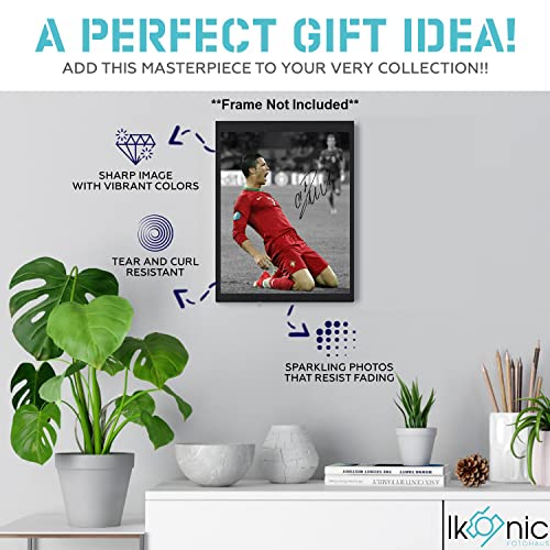Cristiano Ronaldo Signed Autograph Wall Art - High-Quality Photo Print