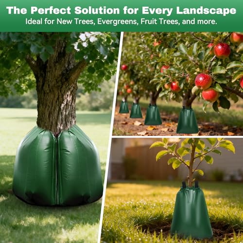 20-Gallon Tree Watering Bags (6-Pack) - Slow Release Drip Irrigation