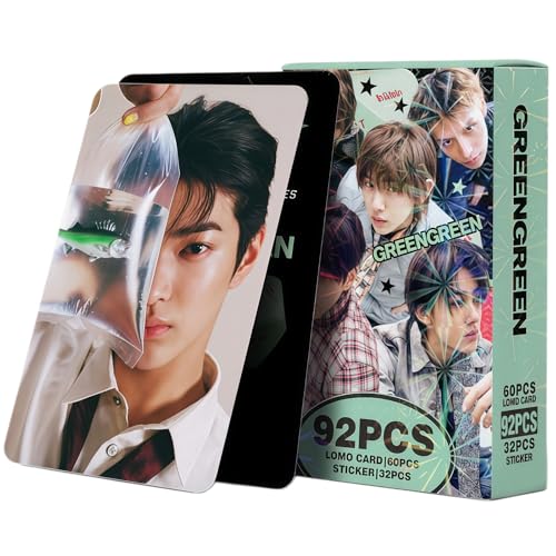 92-Piece Photo Card and Sticker Set - Collectible Fan Merchandise