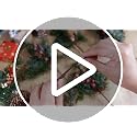 Artificial Christmas Berry Picks - 12 Inch Red Pine Cones & Holly Stems for Holiday Decor