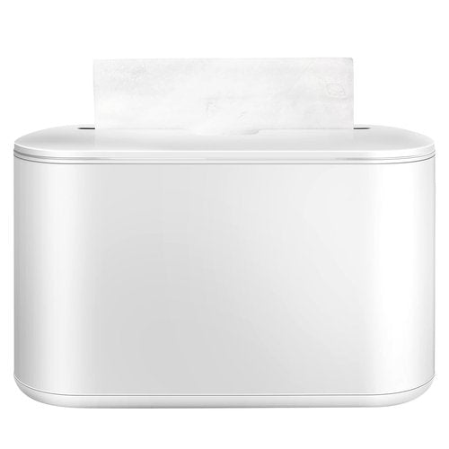 Abizarch Countertop Paper Towel Dispenser, 12.6"4.5" Large Non-Slip Bottom Napkin Dispenser, Commercial Multifold Paper Towel Holder with Visible Window for Kitchen, Bathroom, Toilet, Hotel