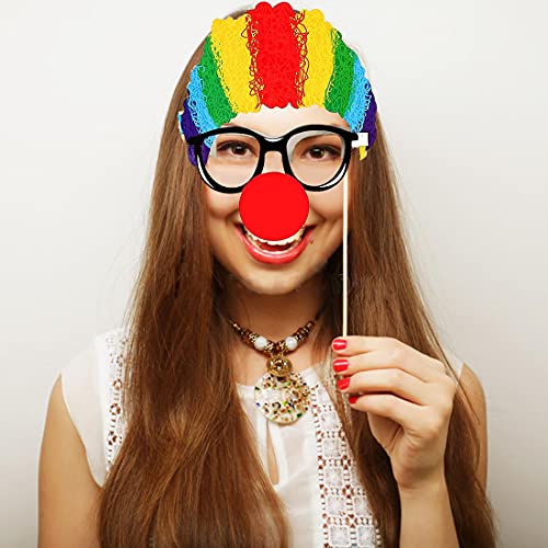 36-Piece Circus Carnival Photo Booth Props for Birthday Party Decorations