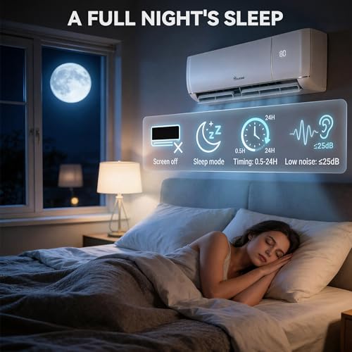 12000 BTU Mini Split Air Conditioner and Heat Pump Inverter AC