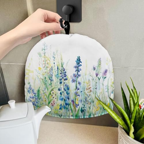 Insulated Floral Teapot Cover, Decorative Tea Cozy for Kitchen Warmth