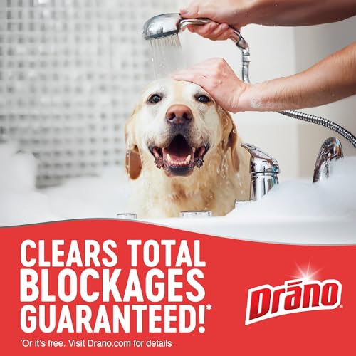 Drano Max Gel Drain Clog Remover and Cleaner, 32 Oz