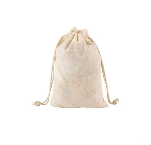 KUPOO 30PS Cotton Bags Cotton Muslin Bags Drawstring Muslin Bag for Wedding Party Favor and DIY Craft (6x8 Inch)