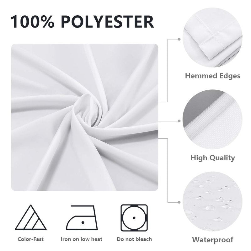 UZC Fractal Flower, Elastic Fitted Edged Round Tablecloth Fade Resistant Anti-Shrink Table Cloth Washable Table Cover for Indoor or Outdoor and Anywhere You Wanna use it, 48"X48"