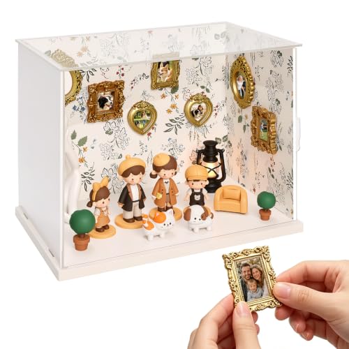 Family DIY Mini Museum Kit Shadow Box Keepsake Display