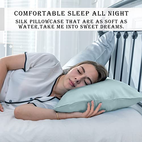 Mulberry Silk Pillowcase for Hair and Skin - Soft Cooling Standard 20x26