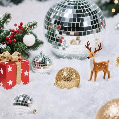Artificial Fake Snow for Christmas Crafts & Holiday Decor (100g)