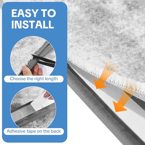 Professional Carpet Edge Binding Tape - 54ft Heavy Duty Rug Finish
