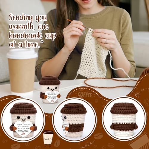 Appreciation Coffee Mug for Women Men Coworkers - Appreciated Gift, Crochet, Thank You Gift