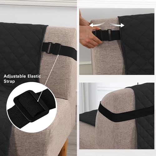 Reversible Futon Cover - Water Repellent Sofa Slipcover 70"