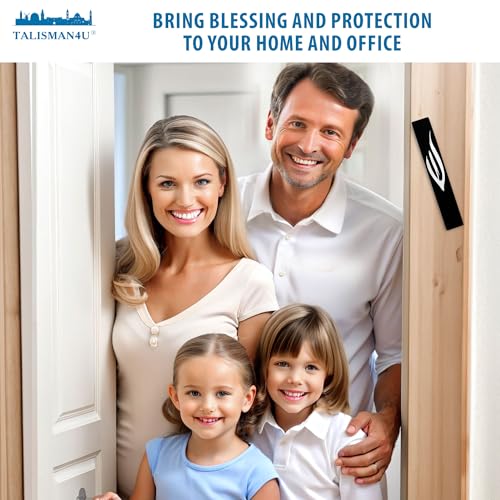Waterproof Mezuzah Case with Shin and Scroll - 5.6 Inch Protective Door Holder