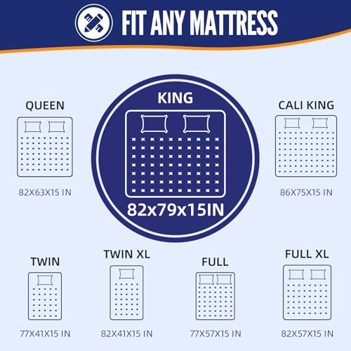 Heavy Duty Mattress Storage Bag with Handles - King Size, Waterproof