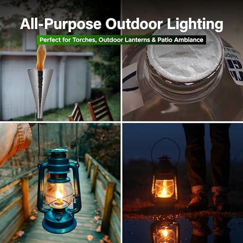 Premium Smokeless Paraffin Lamp Oil - 32 oz Eucalyptus Scented