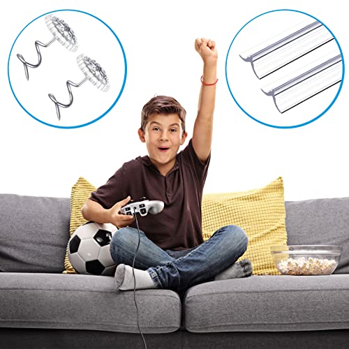 Couch Slipcover Tuck Grips & Bed Skirt Pins - 55 Pieces
