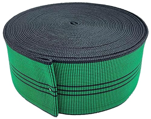 Elastic Upholstery Webbing Strap for Furniture Repair, 2-inch x 32-foot